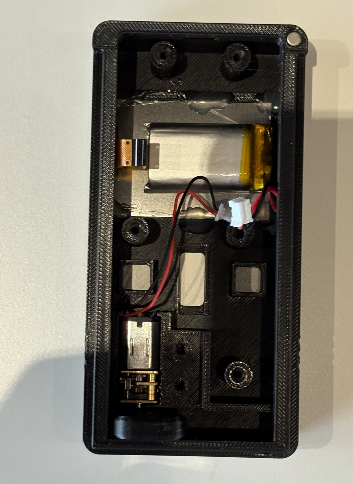 Motor placed in housing