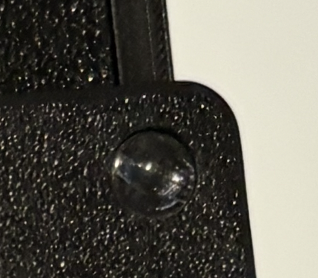 Rubber feet closeup